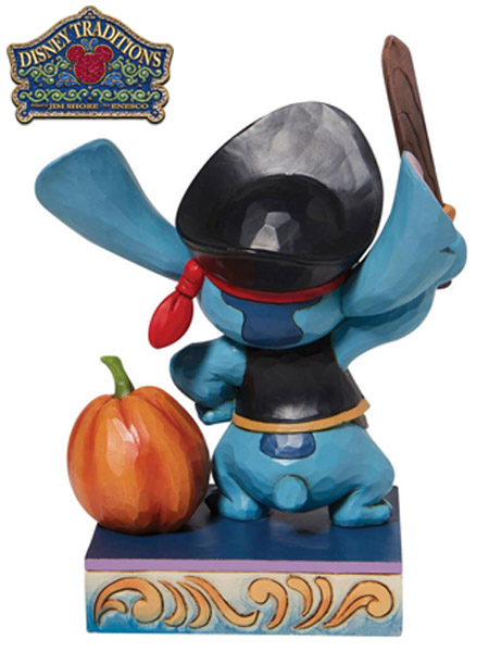 Disney Traditions Lilo and Stitch Pirate Stitch Lovable Buccaneer Statue